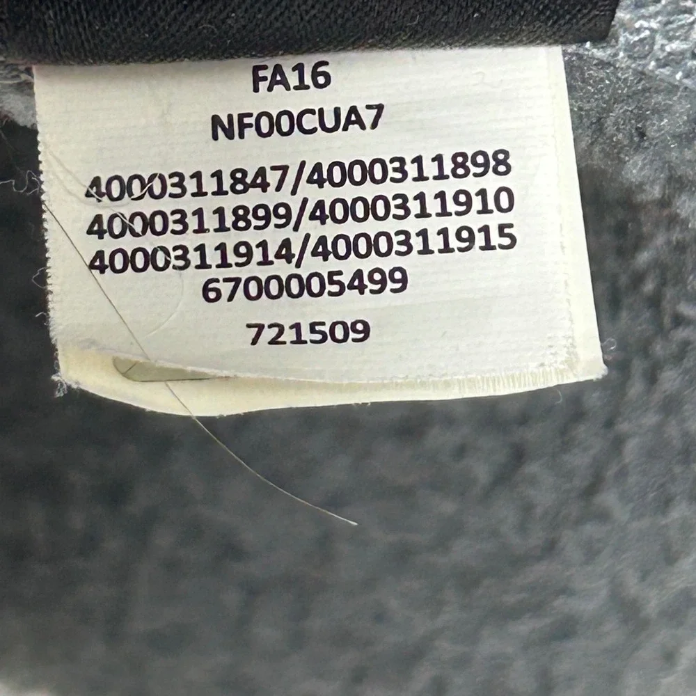 The North‎ Face Chimborazo Mens Fleece Jacket Full Zip Gray M Full Zip Pockets